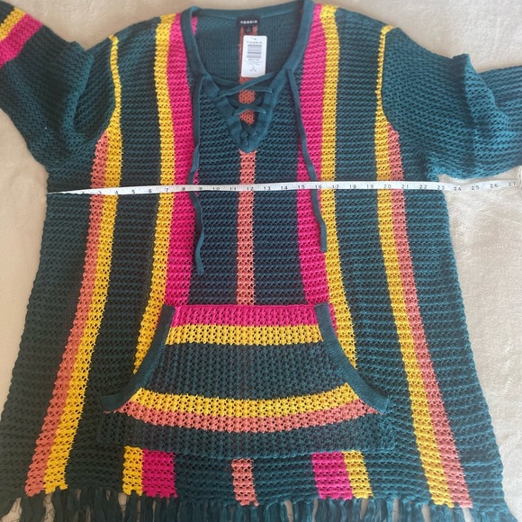 Torrid Pullover Striped V-Neck Sweater - Sizes 1X, 2X, 3X - Picture 8 of 13